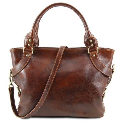 Ilenia - Leather shoulder bag
